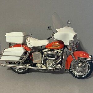 Vintage Franklin Mint Harley Davidson Motorcycle Die-Cast Model Electra Glide